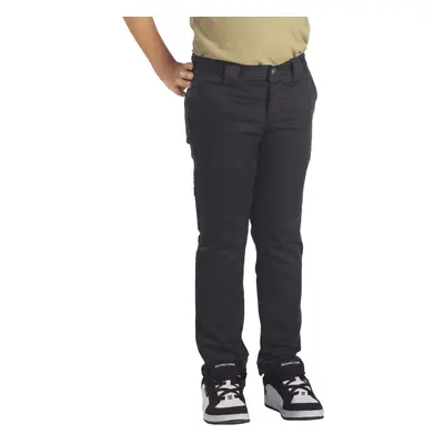 Dickies Big Boys' Skinny Straight Pant Charcoal