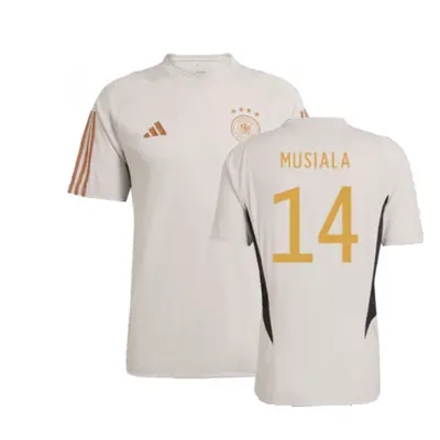 (3XL) Germany Training Jersey (Alumina) (MUSIALA 14)