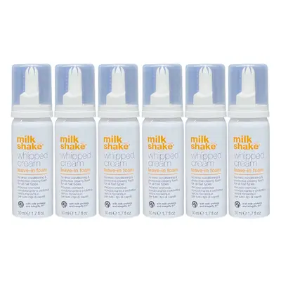 Milk Shake Whipped Cream Leave-in Foam 1.7 Oz (Pack of 6)