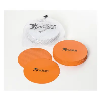 20 PACK 19.5cm ORANGE Flat Rubber Pitch Marker Discs - Ultra Slim Outdoor Sports