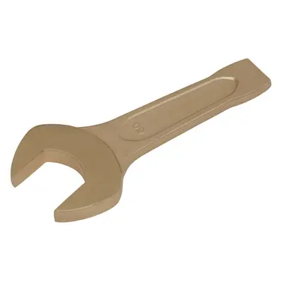 60mm Open-End Slogging Spanner - Non-Sparking - Short Profile Striking End