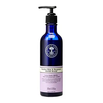 Neals Yard Remedies Garden Mint Bergamot Hand Wash Pump Organic Hand Wash with Organic Garden Mi