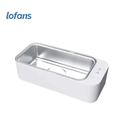 (white, US Plug) Xiaomi Youpin Lofans Cs-602 Ultrasonic Cleaning Machine Box High Frequency Vibr