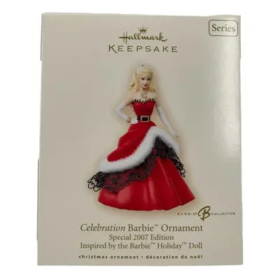 Barbie Hallmark Holiday Celebration Barbie #8 Ornament