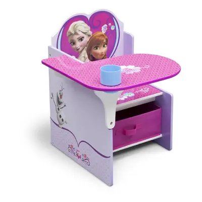 Delta Children Chair Desk With Storage Bin, Disney Frozen