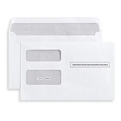 50 Tax envelopes Designed for Misc 1099-R & DIV and INT Laser Forms 5/8 Inch x Inch Gummed Flap 