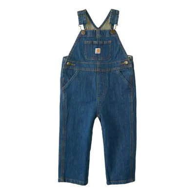 Carhartt boys Washed Denim Bib Overall Medium Wash 2T US