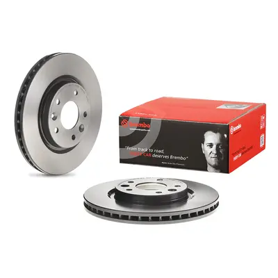 Brembo 09.A406.11 UV Coated vented Front Brake Rotor CADILLAC/CHEVROLE