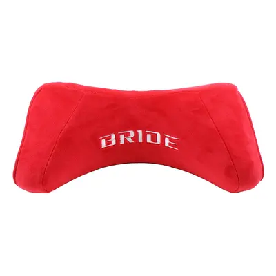 (BRIDE Red) Car pillow is suitable for RECARO BRIDE racing seat modification headrest