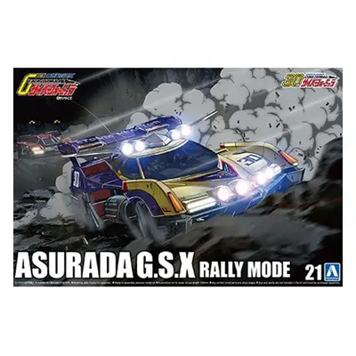 Aoshima Asurada G.S.X Rally Mode Cyber Formula No.21 1:24 Model Kit