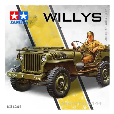 1:35 Scale Assembly Car Model World War II American Willys Jeep Model