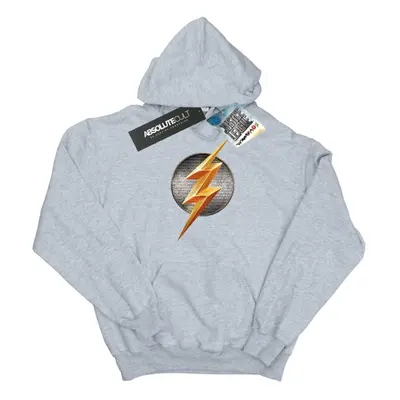 (5-6 Years, Sports Grey) DC Comics Girls Justice League Movie Flash Emblem Hoodie