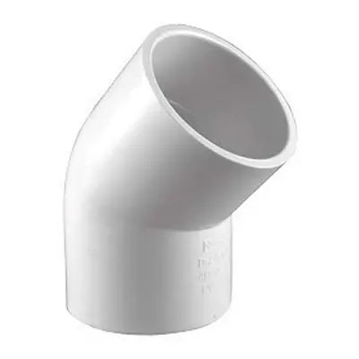 charlotte Pipe Elbow Sch Pvc Deg. White