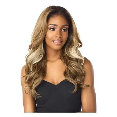 Sensationnel What Lace 13x6 Wigs - ZELENA synthetic wig Cloud with preplucked hairline HD lace -