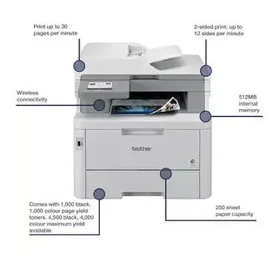 MFC-L8340CDW LASER AIO/MFP LED