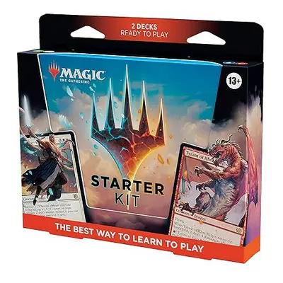 Magic: The Gathering Starter Kit - Learn to Play with Ready-to-Play Decks + Codes to Play Online