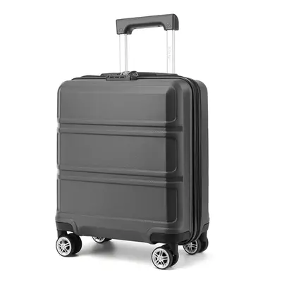 (Grey) Inch ABS Hard Shell Suitcase Cabin Luggage With TSA Lock Children Or Adult Suitcase