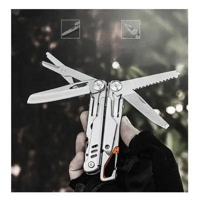 (Multipurpose knife) Steel Folding Knife Pliers 5Cr15Mov High Hardness Multi-tool Outdoor Surviv