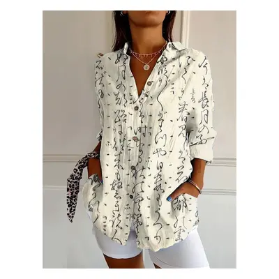 (YK1722, M) new women's shirt summer European and American trend half-sleeved shirt leopard prin