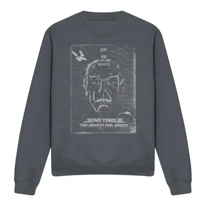 (XXL, Charcoal) Star Trek Unisex Adult Join the Search Sweatshirt