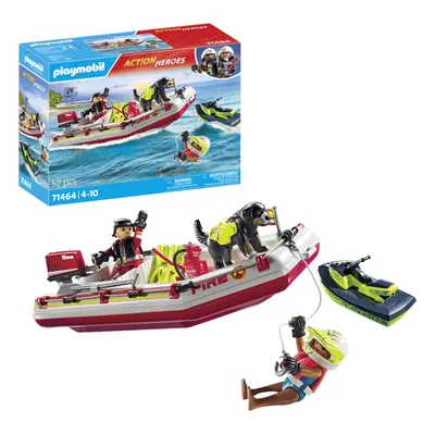 Playmobil Fireboat with Aqua Scooter