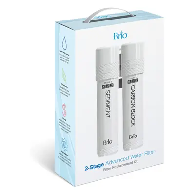 Brio Stage Water Cooler Filter Replacement Kit - for Models with UVF2 - Gallons