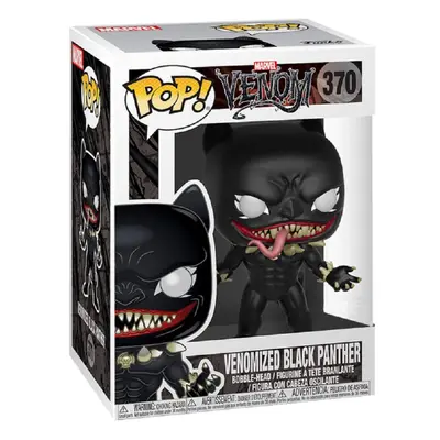 Funko Pop Marvel: Venom - Venomized Black Panther Collectible Figure