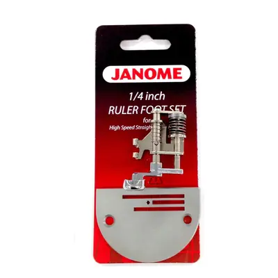 Janome 1/4"" Ruler Foot for High Speed Straight Stitch Models (1600P-Q