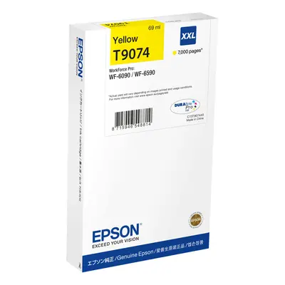 Epson T9074 - size - yellow - original - ink cartridge