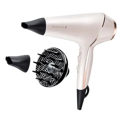 Remington Proluxe Ionic Hairdryer with Styling Shot and Intelligent OPTIHeat Control Settings, W