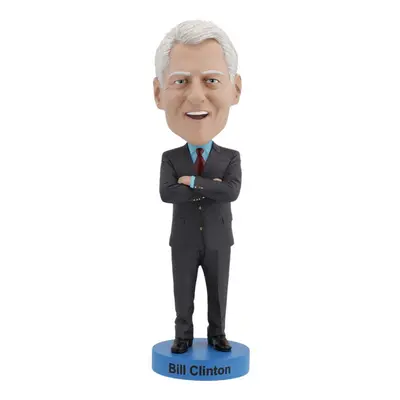 Royal Bobbles Bill Clinton Bobblehead Premium Polyresin Lifelike Figure Unique Serial Number Exq