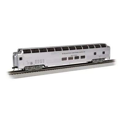 Bachmann BAC13010 ft. HO Scale Burlington Northern Santa Fe Full-Dome Passenger Car No.31 Bay Vi