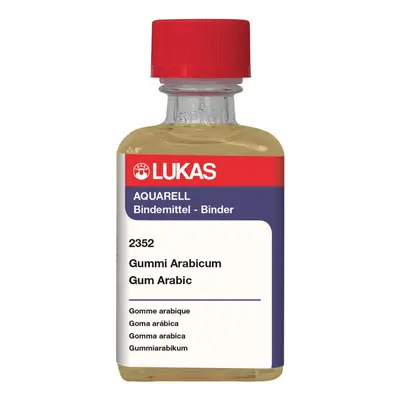 LUKAS Aquarell Watercolor Medium (50 ml) - Gum Arabic Bottle - Watercolor Binder for Glue Paints