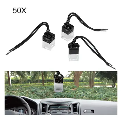 50X Car Fragrance Diffuser Bottle Empty Hanging Air Freshener Bottle