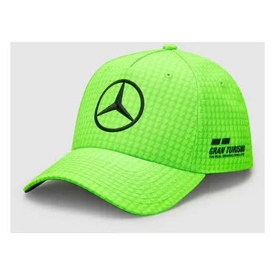 2023 Mercedes AMG F1 Lewis Hamilton Driver Cap Neon Green