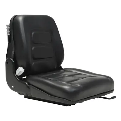 vidaXL Forklift & Tractor Seat with Suspension and Adjustable Backrest Seat