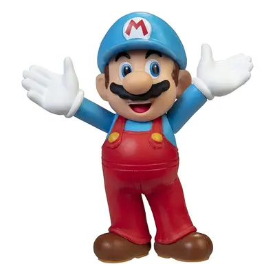 SUPER MARIO Action Figure 2.5 Inch Ice Open Arms Mario Collectible Toy