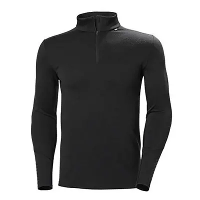 Mens Lifa Merino Midweight Zip Long Sleeve T Shirt Carryover UK