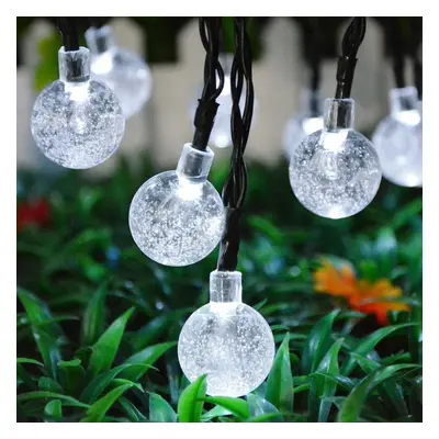 (white, 12M 100LED) Outdoor String Lights 6m Led Solar Bulb Waterproof Solar Power Fairy Light F