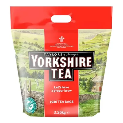 Yorkshire Tea Bags 3.25 Kg (1040 tea bags)