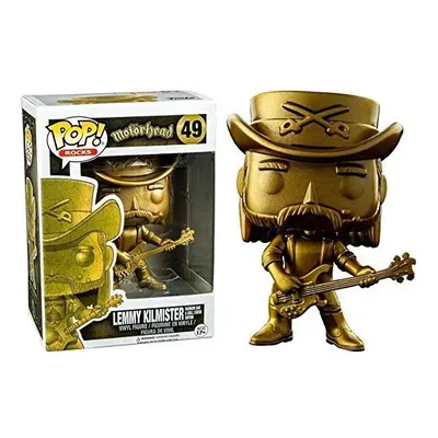 Funko Pop! Rocks Gold Motorhead Lemmy Kilmister #49