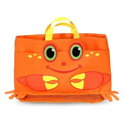 Melissa & Doug Clicker Crab Beach Tote Bag by