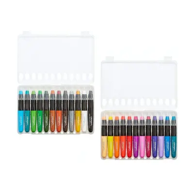 KINGART Gel Stick Artist Water Soluble Pigment Crayons Set of Uniqu