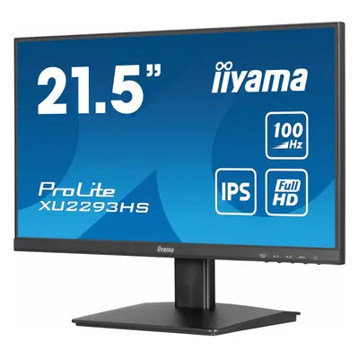 iiyama ProLite XU2293HS-B6 computer monitor 54.6 cm (21.5") x pixels Full HD LED Black