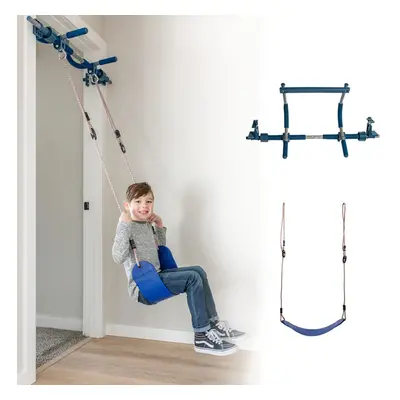 Gym Deluxe Doorway Swing Set - All-in-One Indoor Gym and Playground for Kids and Adults - Two At