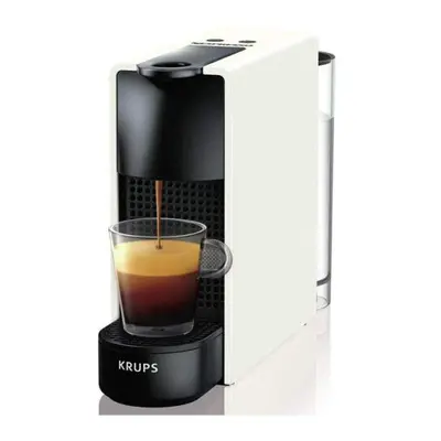 Nespresso YY2912FD Blanche Krups Essenza Mini Pure White Coffee Maker, NC, W