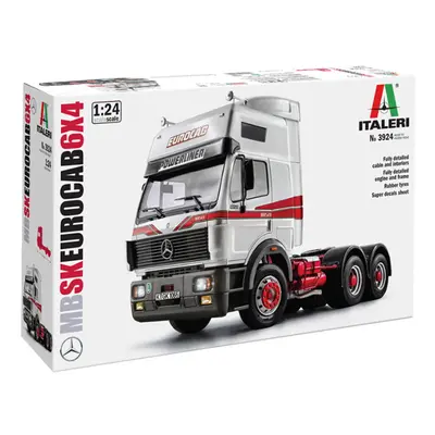 Italeri Mercedes Benz SK Eurocab 6x4 1:24 Model Kit