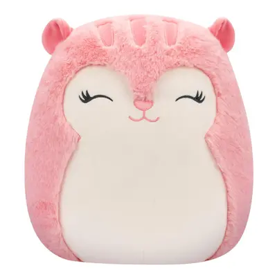 Squishmallows FuzzAMallows Amina the Squirrel Soft Toy 30cm - Ultra Rare Original Pink