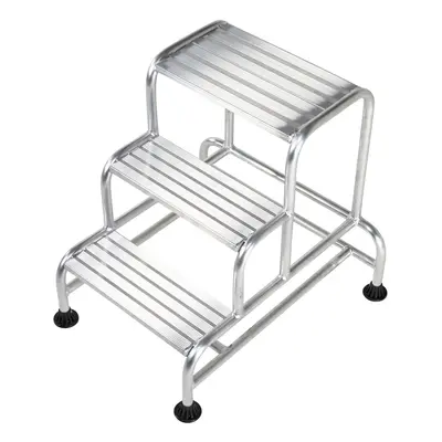 750mm Tall Stable Steps Sturdy Aluminium Frame 500mm Wide Tread Step Ladder