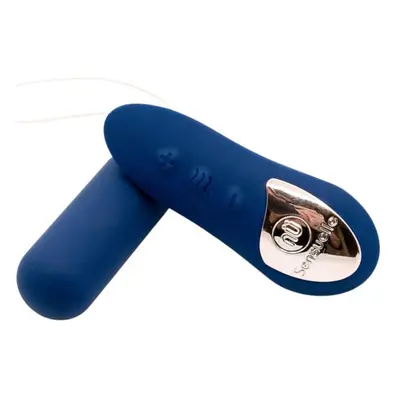 Nu Sensuelle Remote Control Bullet Plus Vibrator Navy Blue